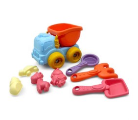 Пісочний набір з машинкою, в сітці