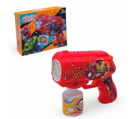 Пістолет з мильними бульбашками "Залізна людина", підсвічування