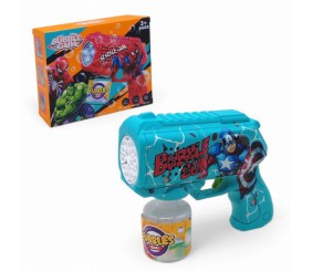 Пістолет з мильними бульбашками "Капітан Америка", підсвічування