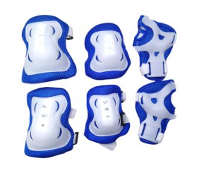 Набір "Захисне екіпірування" (налокітники, нарукавники, наколінники), синій