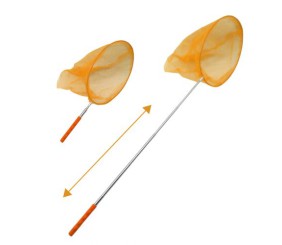 Сачок телескопічний (мінімальна довжина - 43 см; максимальна - 98 см) помаранчевий