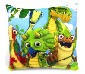 Мʼяка подушка "Динозаврики" (розмір - 30 см)