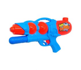 Водний пістолет, помповий механізм, (30 см) синій