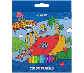 Олівці кольорові, 24 шт. HW