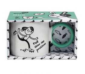 Чашка 370 мл Roller bunny