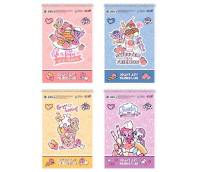 Зошит для малювання, 30 арк., спір., УФ лак + глітер, My Little Pony