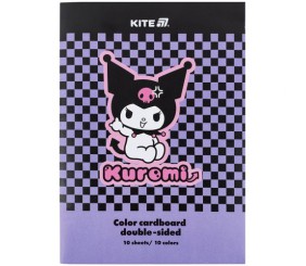 Картон кольор. двостор. (10арк/10кол), А4 HK-2