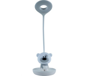 Настільна лампа LED з акумулятором Bear, білий