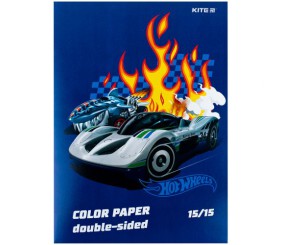 Папір кольор. двостор. (15арк/15кол), А4 HW