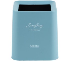 Настільний контейнер для сміття, квадратний, блакитний