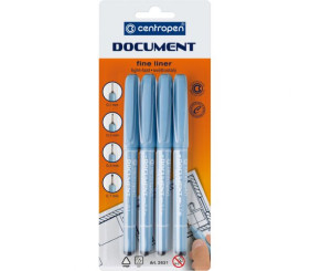 Лінер 2631/04 Document, набір 4 шт. (блістер)