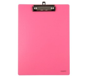 Планшет пластиковий, A4, рожевий