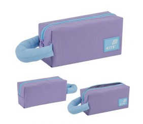Пенал Kite 2703-3 фіолетово-блакитний