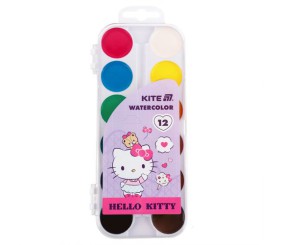 Фарби акварельні, 12 кол. HK