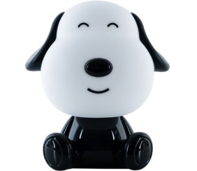 Світильник-нічник LED з акумулятором Doggy, чорно-білий