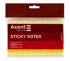 Блок паперу з клейким шаром 100x150мм,100арк.кліт.