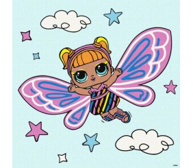 Картина за номерами "L. O. L. Surprise! O. M. G. Fairies Flutterstar" 40х40 см