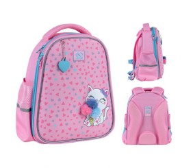 Рюкзак GoPack Education напівкаркасний 165S Fluffy Kitten