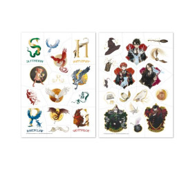 Набір дитячих тимчасових татуювань "Harry Potter. Символи", А5, 2 аркуші