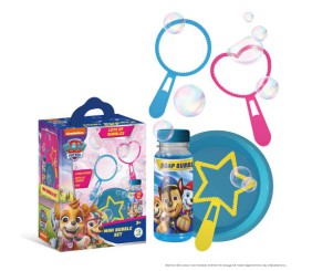 Набір мильних бульбашок "Щенячий патруль", 150 мл, миска, 3 рамки