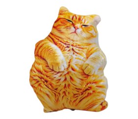 Іграшка м’яка "Кіт рудий" розмір 33 см