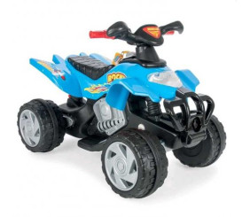 Дитячий електроквадроцикл синій, електромобіль, акумулятор 6V, Pilsan
