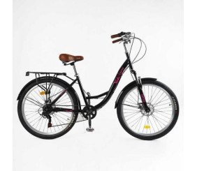 Велоcипед міський Corso «Viola» 26 дюймів VL-26633