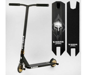 Самокат трюковий "Best Scooter" Warrior, HIC-система, ПЕГИ, алюмінієвий диск та дека, колеса PU, d=120 мм, ширина керма 58 см