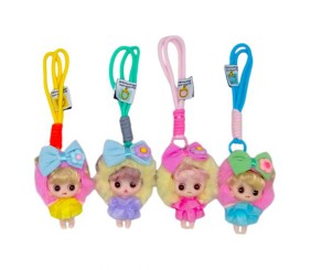 Брелок “Лялька”, карабін, шнурок, в пакеті, 4 штуки
