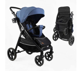 Візок прогулянковий дитячий "JOY Sevillia" (рама алюмінієва, футкавер, підсклянник, дощовик)