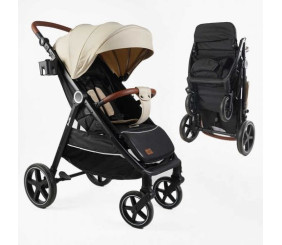 Візок прогулянковий дитячий "JOY Sevillia" (рама алюмінієва, футкавер, підсклянник, дощовик)