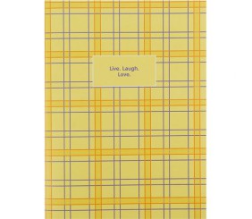 Зошит для записів А4 48 арк., кліт., жовтий