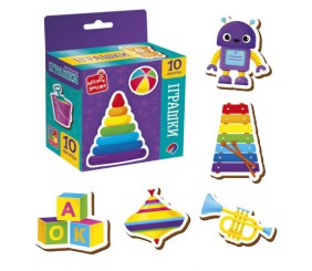 Гра розвиваюча (набір магнітів) "Іграшки"