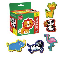 Гра розвиваюча (набір магнітів) "Зоопарк"