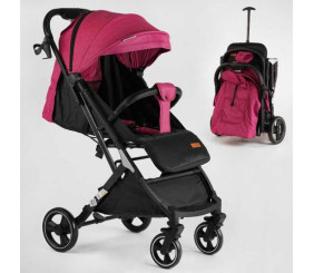 Візок прогулянковий дитячий "JOY Comfort" (рама сталь з алюмінієм, футкавер, підсклянник, телескопічна ручка)