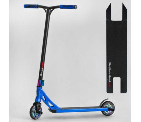 Самокат трюковий "Best Scoote" (HIC-система, ПЕГИ, алюмінієвий диск та дека, колеса PU, d=120 мм, ширина керма 58 см)