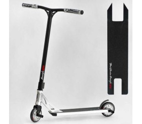 Самокат трюковий "Best Scooter" (HIC-система, ПЕГИ, алюмінієвий диск та дека, колеса PU, d=120 мм, ширина керма 58 см)