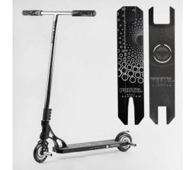 Самокат трюковий "Best Scooter. Portal" (HIC-система, ПЕГИ, алюмінієвий диск та дека, колеса PU, d=120 мм, ширина керма 58 см)