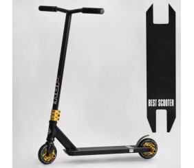 Самокат трюковий "Best Scooter. HOP" (HIC-система, ПЕГИ, алюмінієвий диск та дека, колеса PU, d=120 мм, ширина керма 58 см)