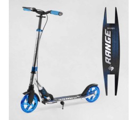 Самокат алюмінієвий "Skyper Range" (ручне гальмо, колеса PU 180мм, 1 амортизатор передній, анодоване фарбування, в коробці)