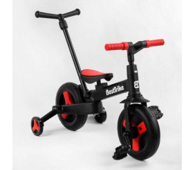 Велосипед-трансформер "Best Trike" (колеса PU 10'', батьківська ручка, знімні педалі)