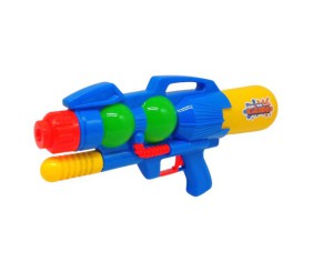 Водний пістолет з накачкою, 37 см (синій)