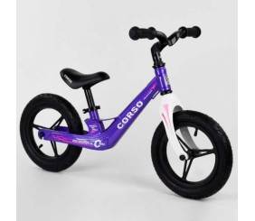 Велобіг Corso колеса 12 дюймів надувні, магнієва рама, магнієвий руль, в коробці