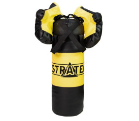 Боксерський набір, жовто-чорний, середній