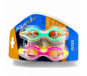 Окуляри для плавання AquaFlow, 2 штуки, (3-8 років)