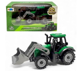Машинка "Спецтехніка. Трактор" 10 см