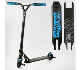 Самокат трюковий  "Best Scooter. Reactor" (HIC-система, ПЕГИ, алюмінієвий диск та дека, колеса PU, d=110 мм, ширина керма 55 см)