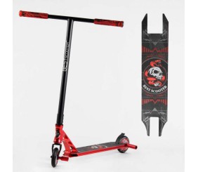 Самокат трюковий "Best Scooter" (HIC-система, ПЕГИ, алюмінієвий диск та дека, АНОДОВАНЕ ФАРБУВАННЯ, колеса PU, d = 110 мм, ширина керма - 60 см)