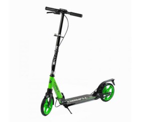 Самокат "Skyper Turbo" (сталева рама, ручне дискове гальмо, діаметр PU коліс - 200мм, 2 амортизатори)