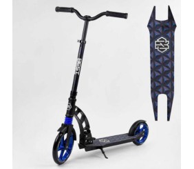 Самокат двоколісний "Best Scooter" (колеса PU, d переднього колеса - 23 см, d заднього колеса - 18 см, 1 амортизатор передній)